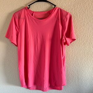 Lululemon Shirt Bundle Set of 4 Athletic Razorback and Pink T Set